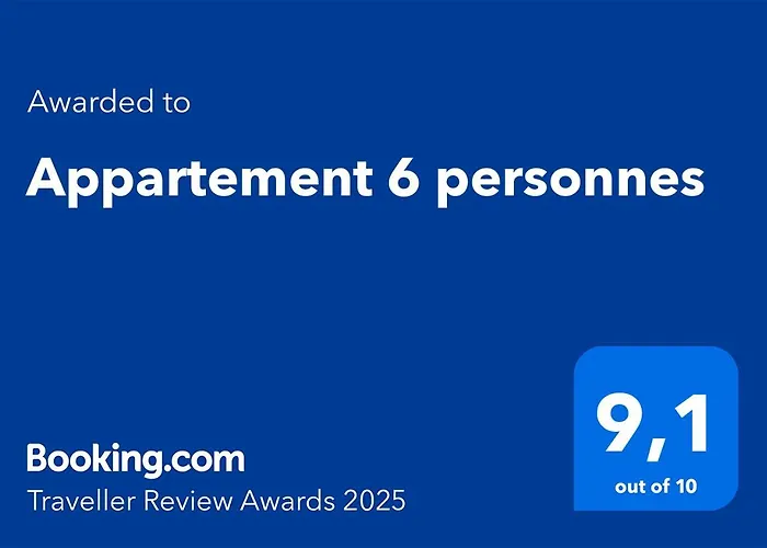 Appartement 6 Personnes
